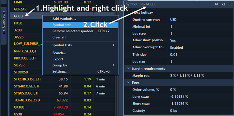 Fees and Swaps on CFD positions. – /Blog